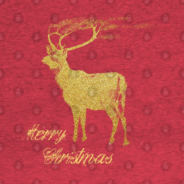 MERRY CHRISTMAS & REINDEER by Biophilia